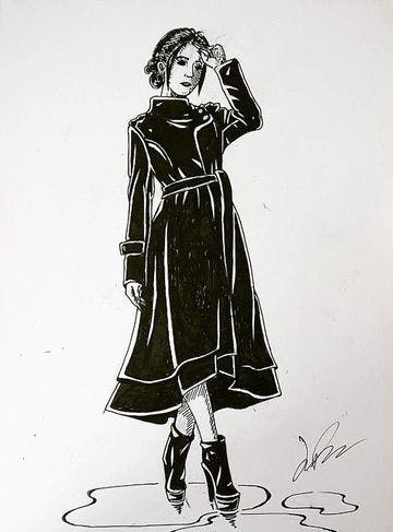 Ink Drawing 3 Coat by Joinemm Dceot43 Pre